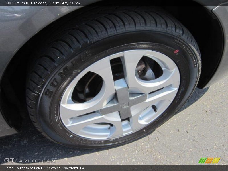 Storm Grey / Grey 2004 Saturn ION 3 Sedan