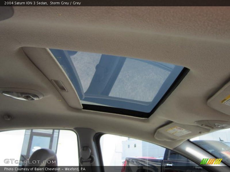 Storm Grey / Grey 2004 Saturn ION 3 Sedan