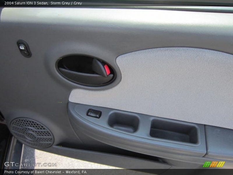 Storm Grey / Grey 2004 Saturn ION 3 Sedan