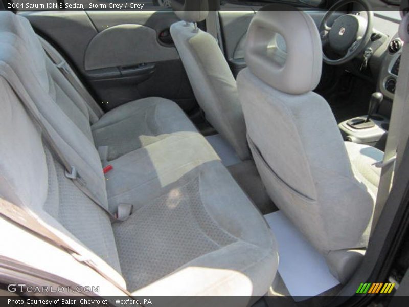 Storm Grey / Grey 2004 Saturn ION 3 Sedan