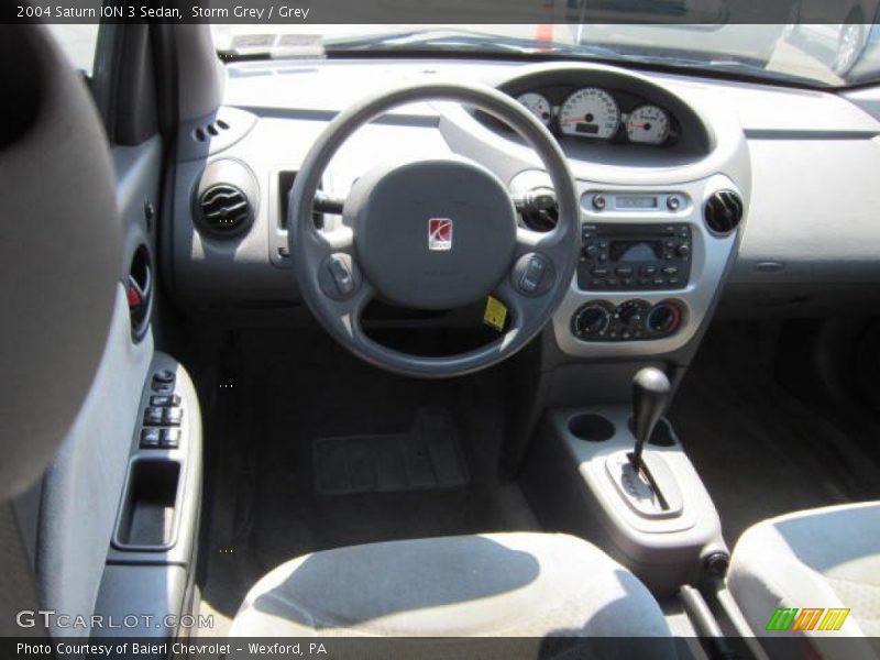 Storm Grey / Grey 2004 Saturn ION 3 Sedan