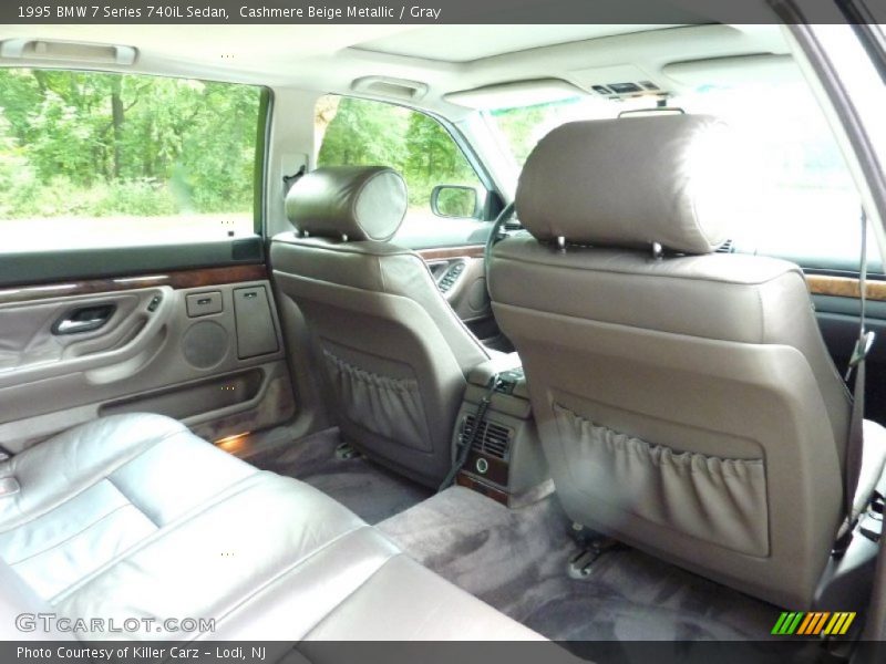 Cashmere Beige Metallic / Gray 1995 BMW 7 Series 740iL Sedan