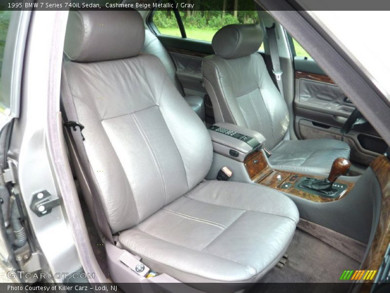 Cashmere Beige Metallic / Gray 1995 BMW 7 Series 740iL Sedan
