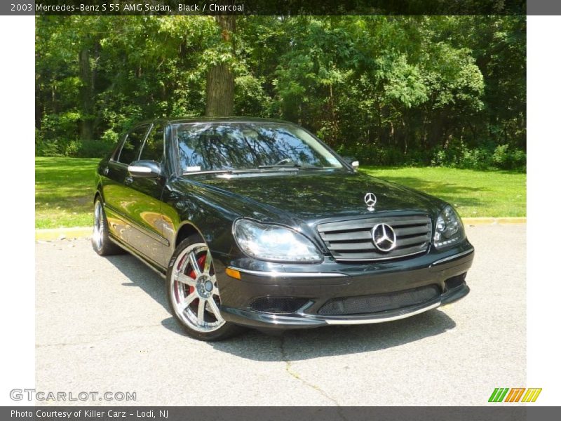 Black / Charcoal 2003 Mercedes-Benz S 55 AMG Sedan