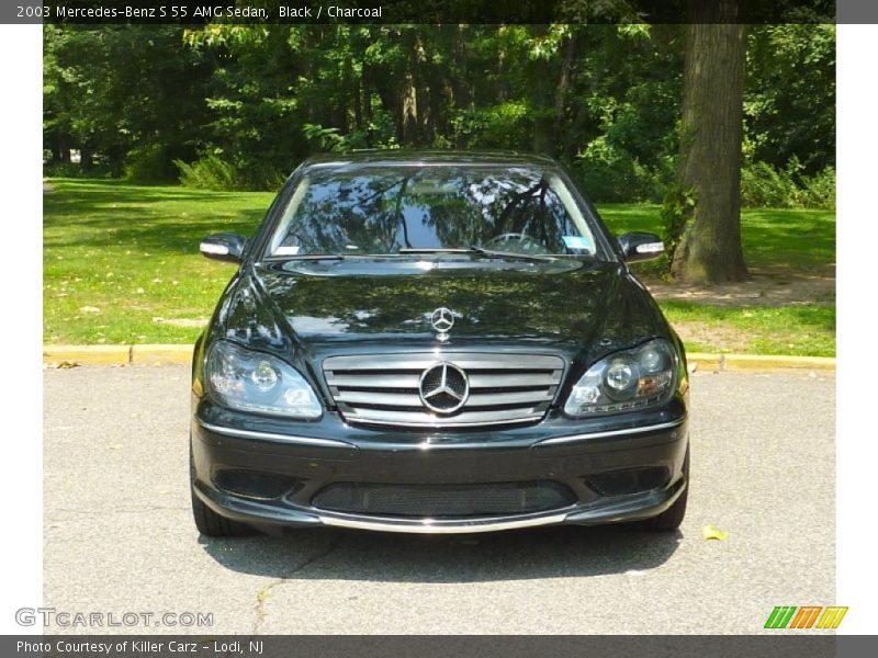 Black / Charcoal 2003 Mercedes-Benz S 55 AMG Sedan