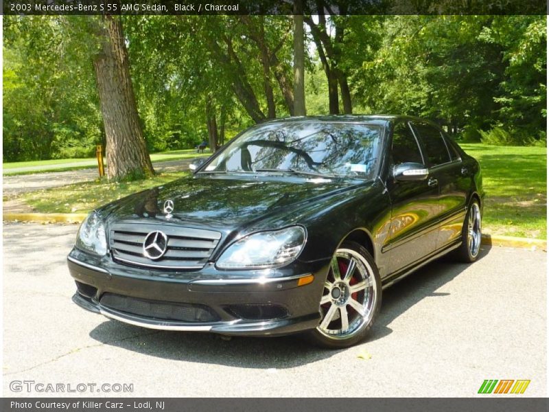 Black / Charcoal 2003 Mercedes-Benz S 55 AMG Sedan