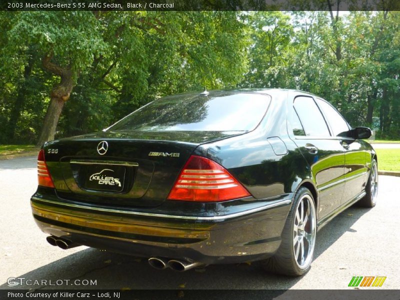 Black / Charcoal 2003 Mercedes-Benz S 55 AMG Sedan