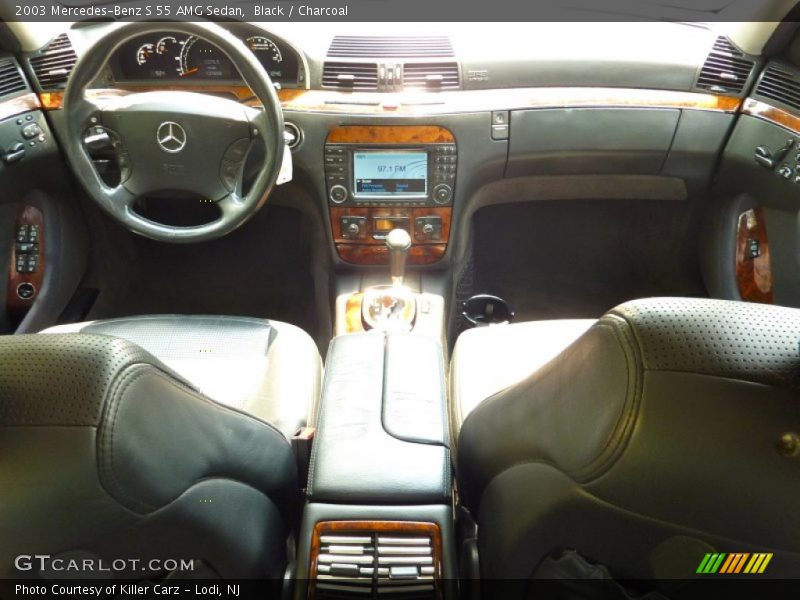 Black / Charcoal 2003 Mercedes-Benz S 55 AMG Sedan