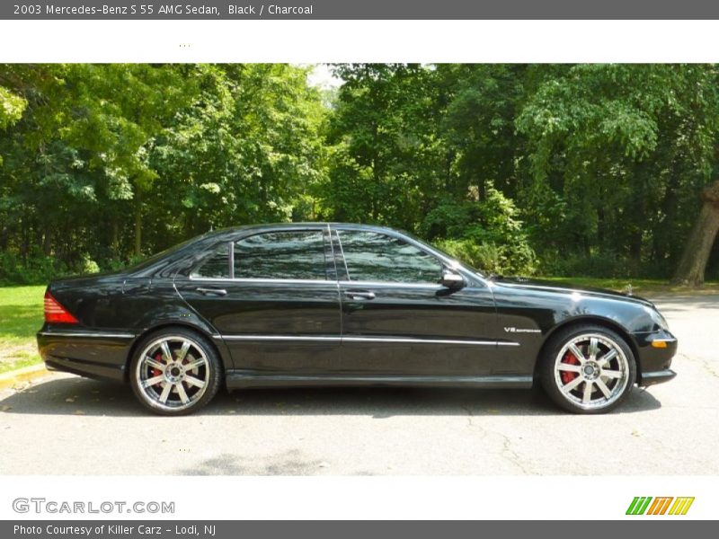 Black / Charcoal 2003 Mercedes-Benz S 55 AMG Sedan