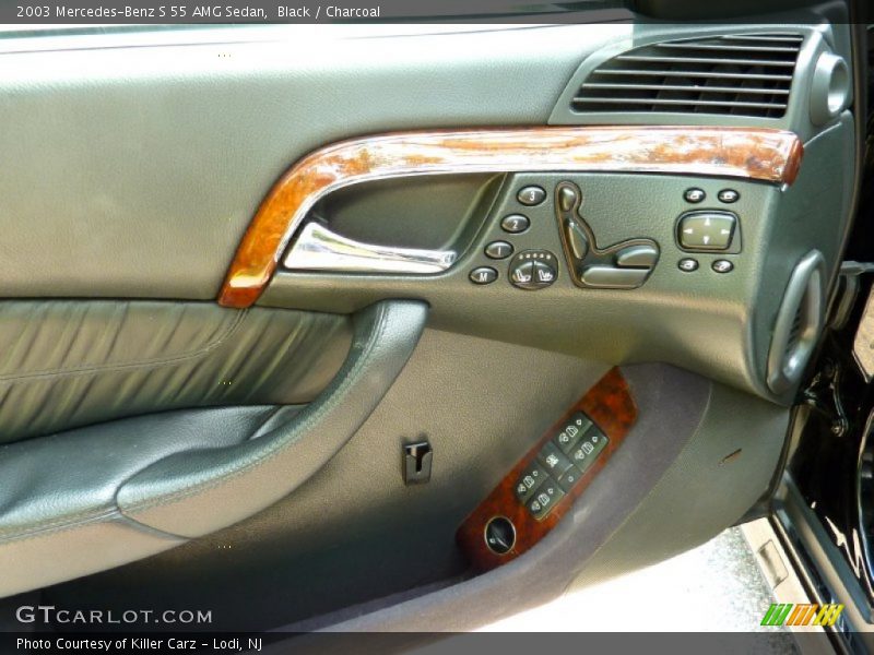 Black / Charcoal 2003 Mercedes-Benz S 55 AMG Sedan