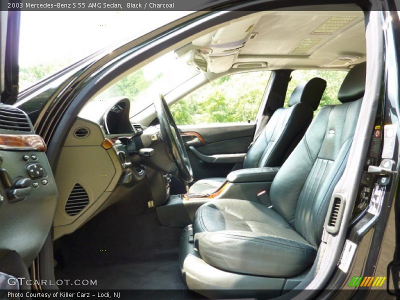 Black / Charcoal 2003 Mercedes-Benz S 55 AMG Sedan