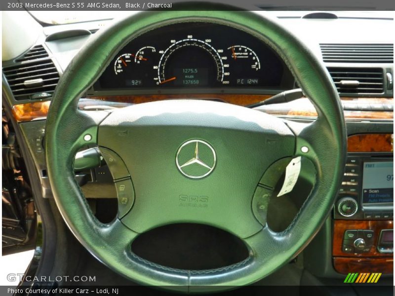 Black / Charcoal 2003 Mercedes-Benz S 55 AMG Sedan