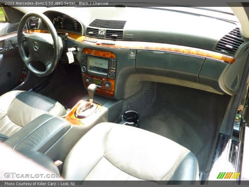 Black / Charcoal 2003 Mercedes-Benz S 55 AMG Sedan