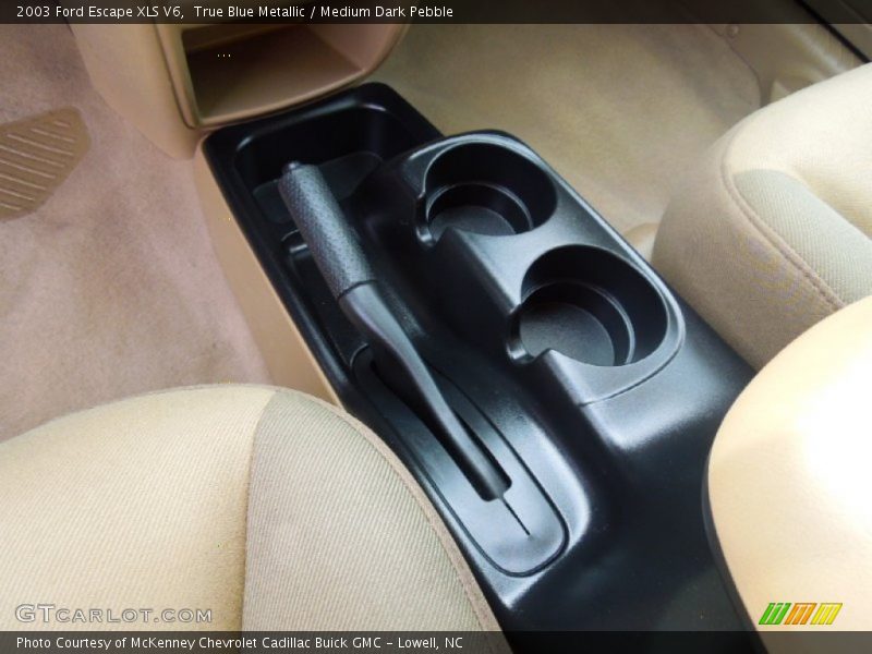 True Blue Metallic / Medium Dark Pebble 2003 Ford Escape XLS V6