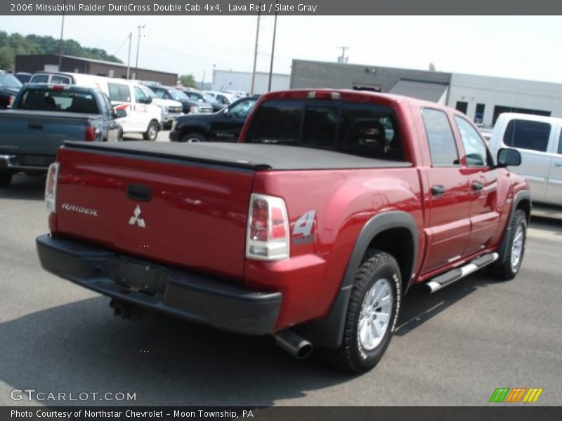 Lava Red / Slate Gray 2006 Mitsubishi Raider DuroCross Double Cab 4x4