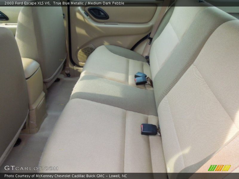 True Blue Metallic / Medium Dark Pebble 2003 Ford Escape XLS V6