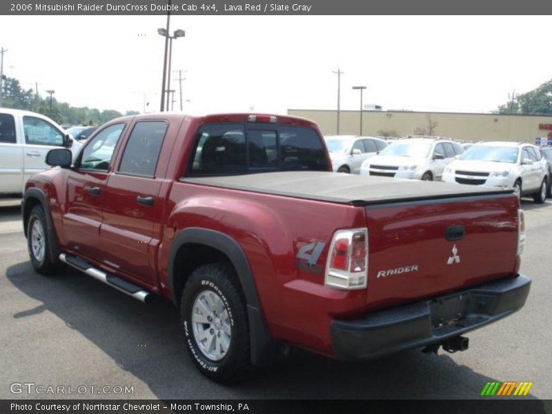 Lava Red / Slate Gray 2006 Mitsubishi Raider DuroCross Double Cab 4x4