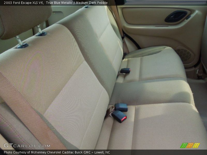 True Blue Metallic / Medium Dark Pebble 2003 Ford Escape XLS V6