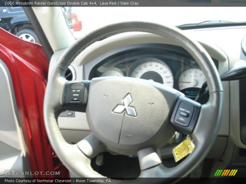 Lava Red / Slate Gray 2006 Mitsubishi Raider DuroCross Double Cab 4x4