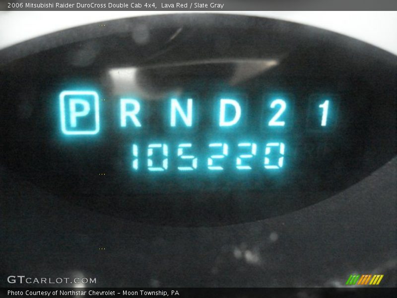 Lava Red / Slate Gray 2006 Mitsubishi Raider DuroCross Double Cab 4x4