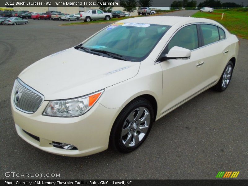 White Diamond Tricoat / Cashmere 2012 Buick LaCrosse FWD