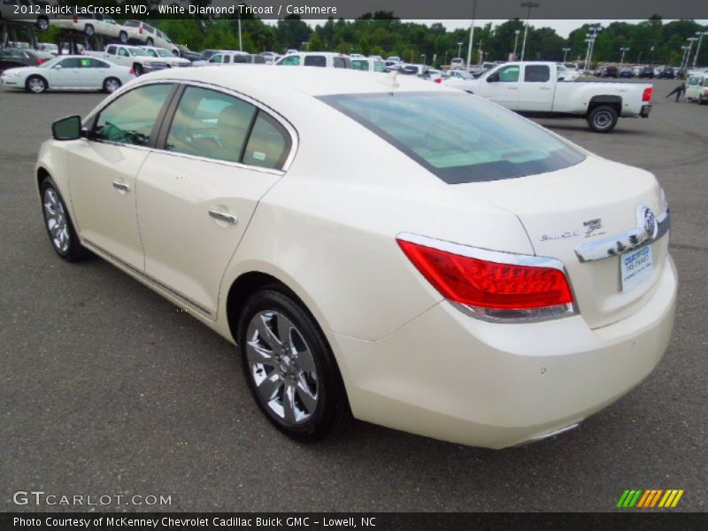 White Diamond Tricoat / Cashmere 2012 Buick LaCrosse FWD