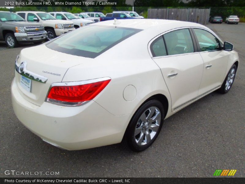 White Diamond Tricoat / Cashmere 2012 Buick LaCrosse FWD
