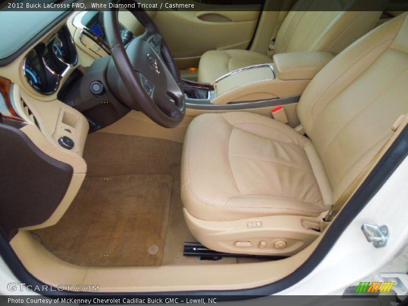 White Diamond Tricoat / Cashmere 2012 Buick LaCrosse FWD