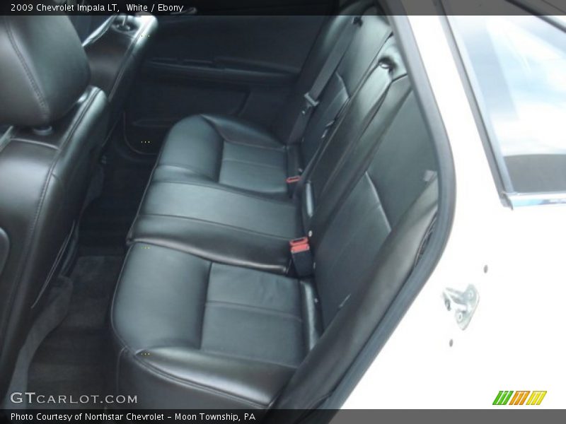 White / Ebony 2009 Chevrolet Impala LT