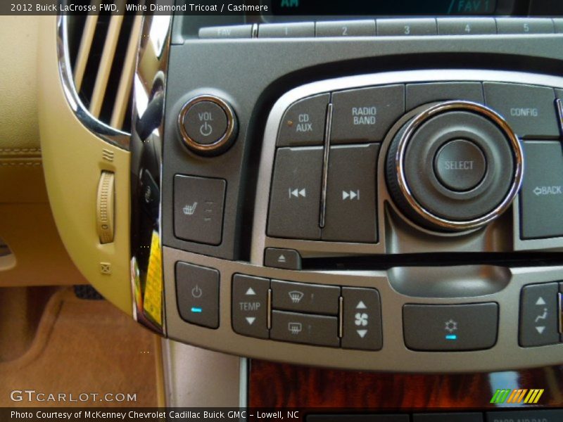 White Diamond Tricoat / Cashmere 2012 Buick LaCrosse FWD