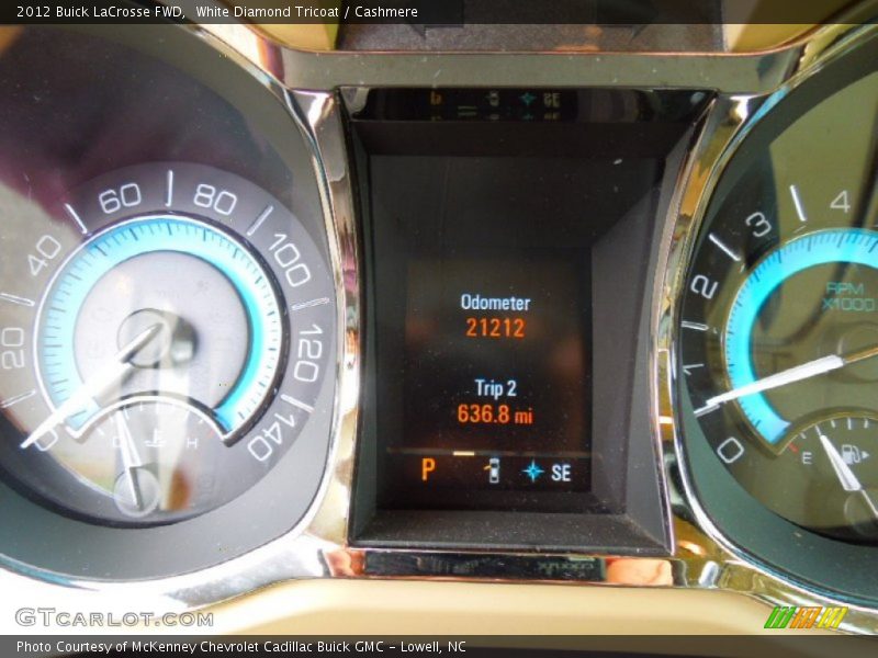 White Diamond Tricoat / Cashmere 2012 Buick LaCrosse FWD