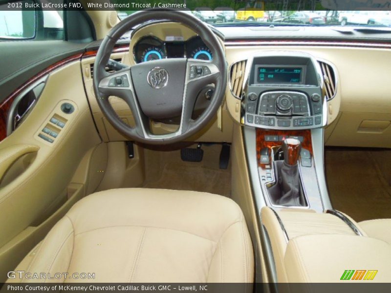 White Diamond Tricoat / Cashmere 2012 Buick LaCrosse FWD