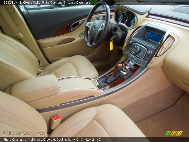 White Diamond Tricoat / Cashmere 2012 Buick LaCrosse FWD