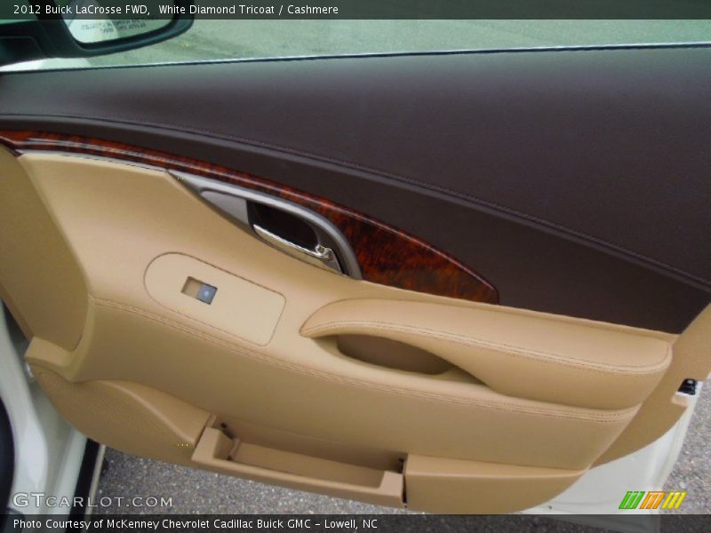 White Diamond Tricoat / Cashmere 2012 Buick LaCrosse FWD