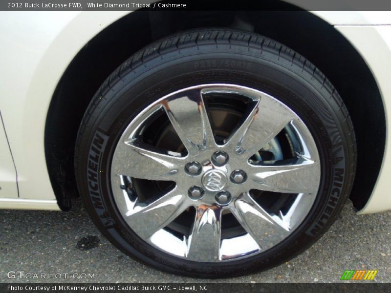 White Diamond Tricoat / Cashmere 2012 Buick LaCrosse FWD