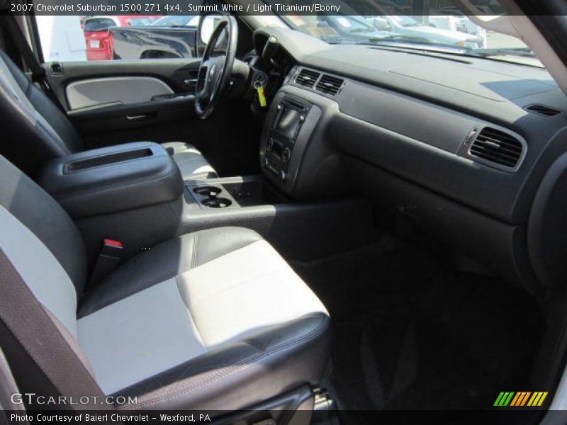 Summit White / Light Titanium/Ebony 2007 Chevrolet Suburban 1500 Z71 4x4