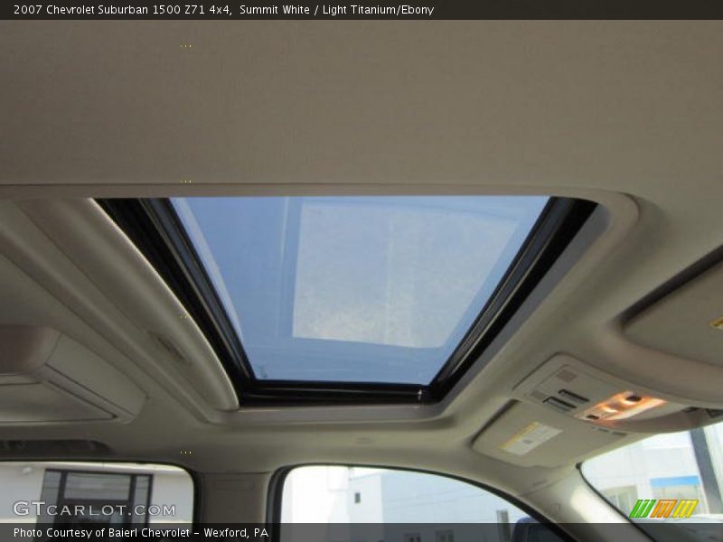 Summit White / Light Titanium/Ebony 2007 Chevrolet Suburban 1500 Z71 4x4