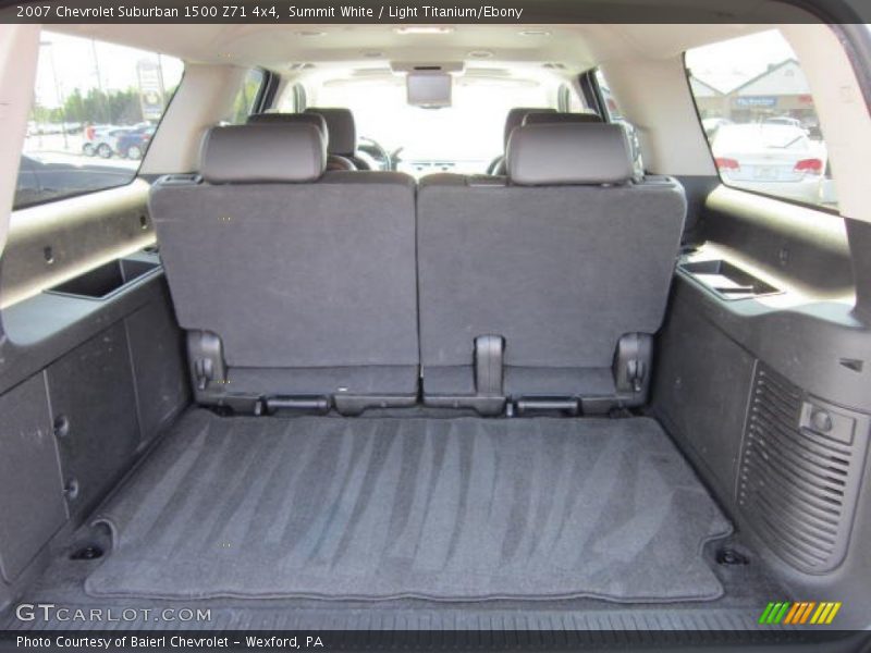 Summit White / Light Titanium/Ebony 2007 Chevrolet Suburban 1500 Z71 4x4