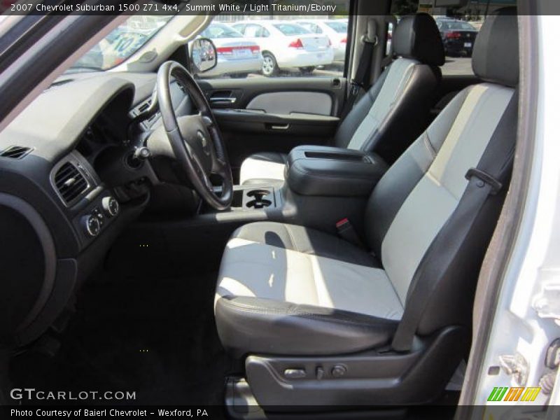 Summit White / Light Titanium/Ebony 2007 Chevrolet Suburban 1500 Z71 4x4