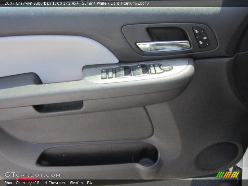 Summit White / Light Titanium/Ebony 2007 Chevrolet Suburban 1500 Z71 4x4