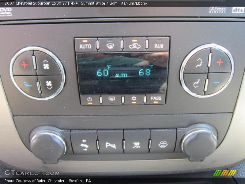Summit White / Light Titanium/Ebony 2007 Chevrolet Suburban 1500 Z71 4x4