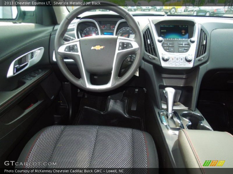 Silver Ice Metallic / Jet Black 2013 Chevrolet Equinox LT