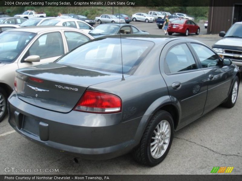 Graphite Metallic / Dark Slate Gray 2004 Chrysler Sebring Touring Sedan