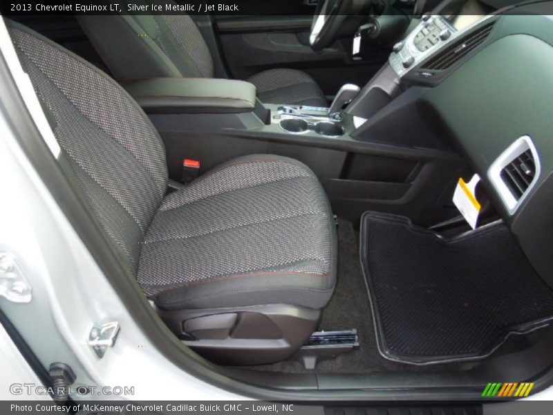 Silver Ice Metallic / Jet Black 2013 Chevrolet Equinox LT
