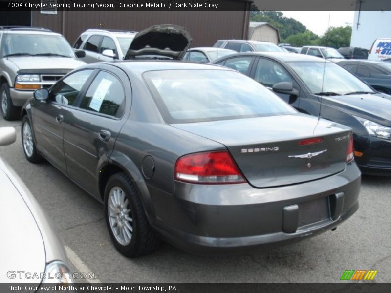 Graphite Metallic / Dark Slate Gray 2004 Chrysler Sebring Touring Sedan