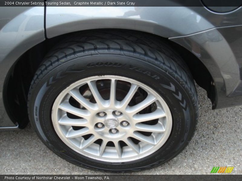 Graphite Metallic / Dark Slate Gray 2004 Chrysler Sebring Touring Sedan