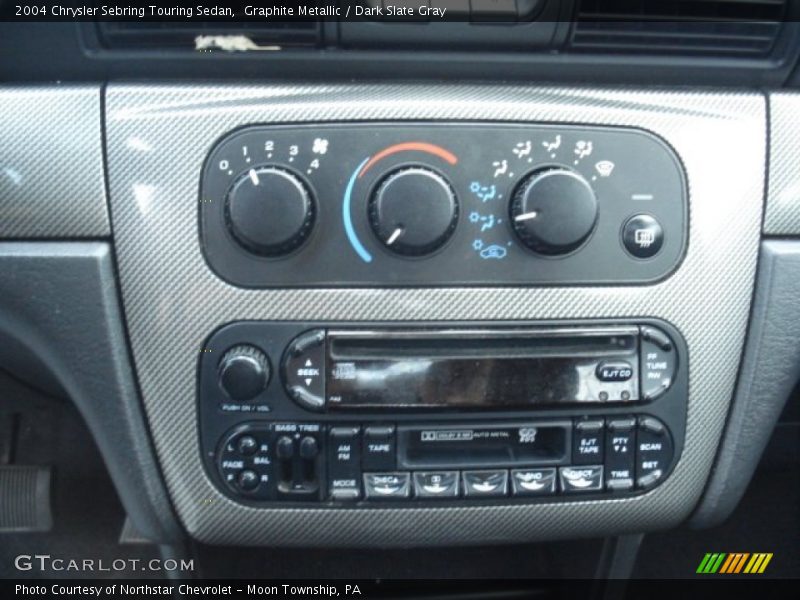 Graphite Metallic / Dark Slate Gray 2004 Chrysler Sebring Touring Sedan