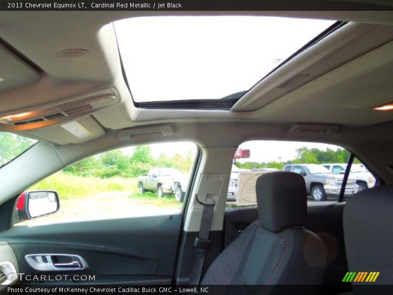 Cardinal Red Metallic / Jet Black 2013 Chevrolet Equinox LT