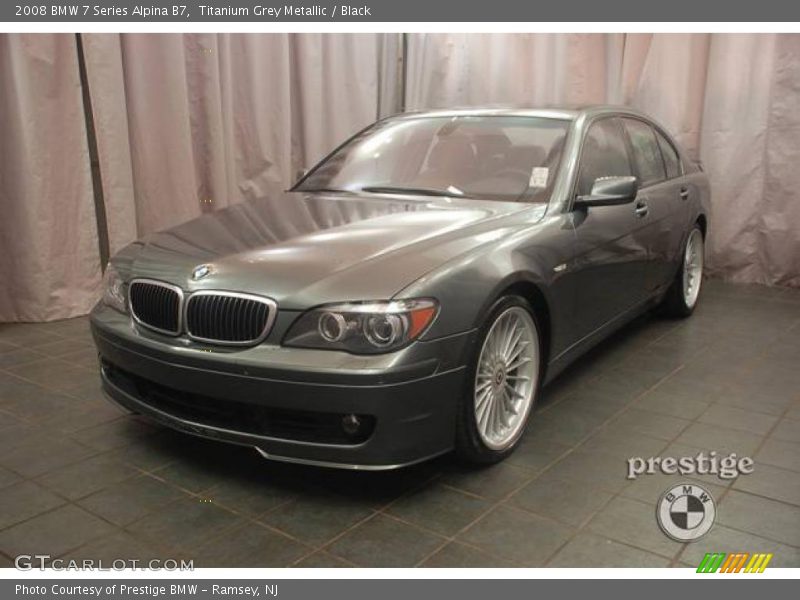 Titanium Grey Metallic / Black 2008 BMW 7 Series Alpina B7