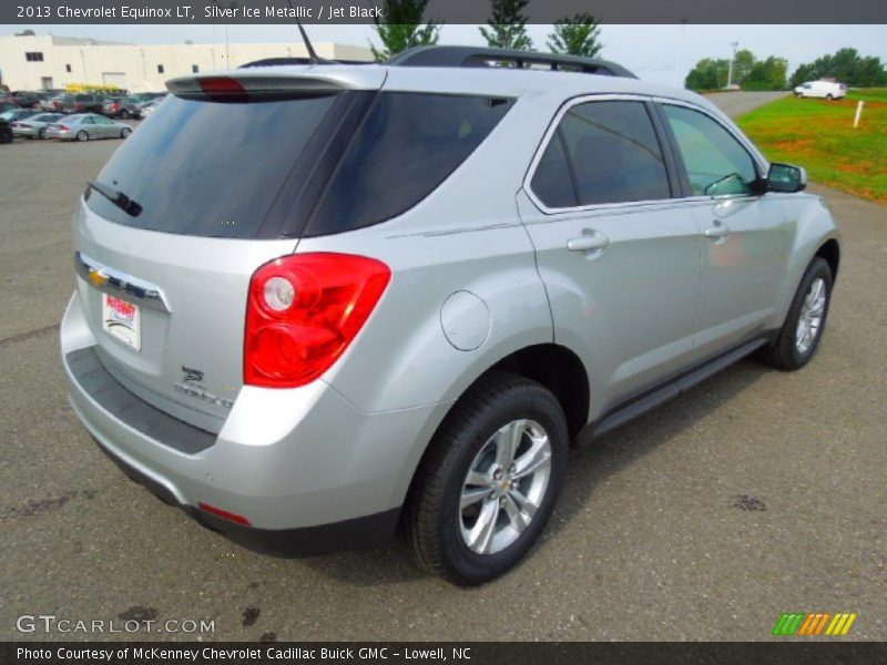 Silver Ice Metallic / Jet Black 2013 Chevrolet Equinox LT